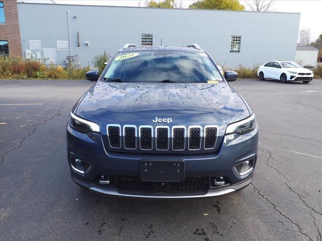 used 2021 Jeep Cherokee car, priced at $23,322