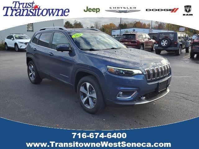 used 2021 Jeep Cherokee car, priced at $23,322