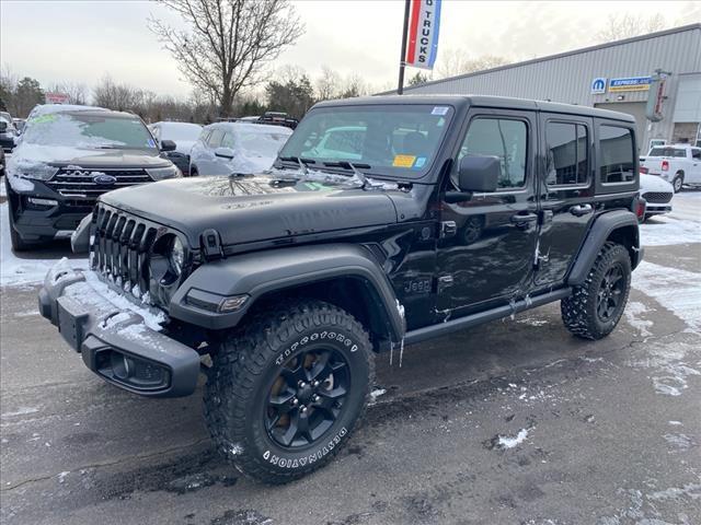 used 2022 Jeep Wrangler Unlimited car, priced at $33,521