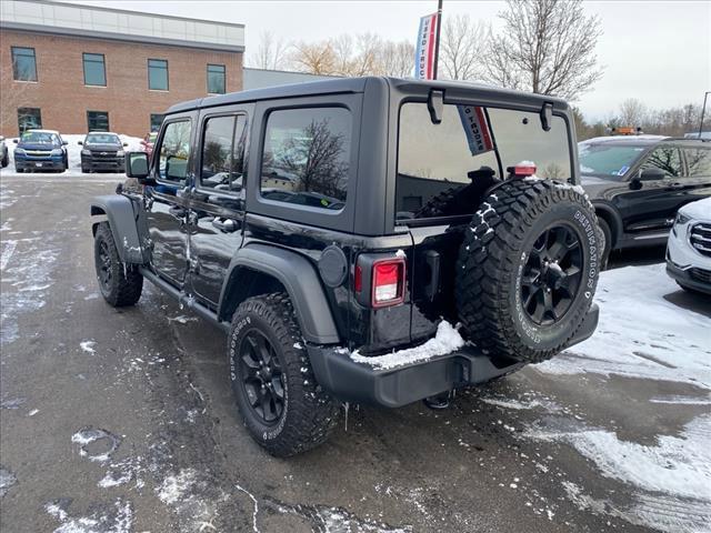 used 2022 Jeep Wrangler Unlimited car, priced at $33,521