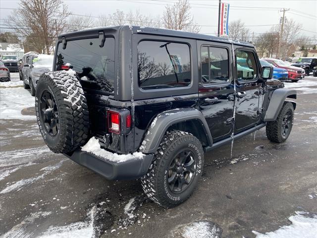 used 2022 Jeep Wrangler Unlimited car, priced at $33,521