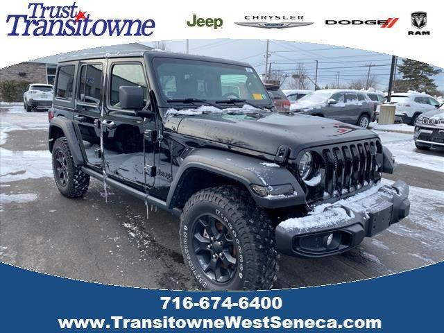 used 2022 Jeep Wrangler Unlimited car, priced at $33,521