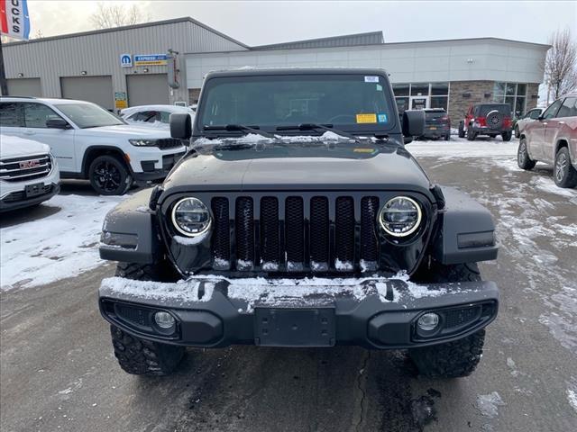 used 2022 Jeep Wrangler Unlimited car, priced at $33,521