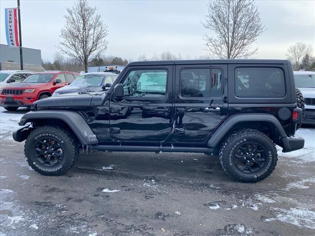 used 2022 Jeep Wrangler Unlimited car, priced at $33,521