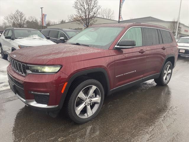 used 2021 Jeep Grand Cherokee L car, priced at $34,995