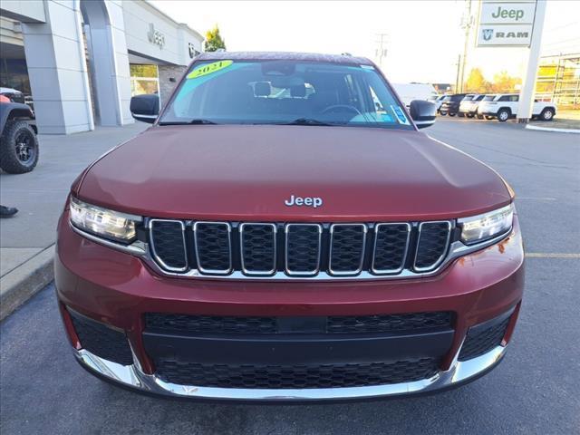 used 2021 Jeep Grand Cherokee L car, priced at $34,547