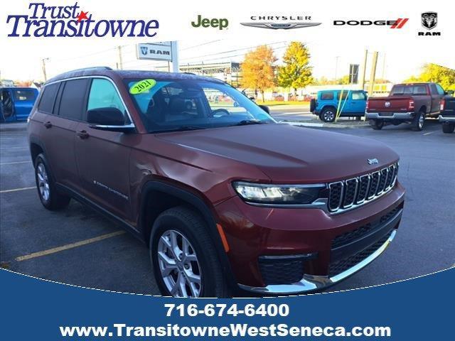 used 2021 Jeep Grand Cherokee L car, priced at $34,547