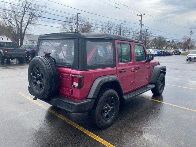 used 2022 Jeep Wrangler Unlimited car, priced at $31,581