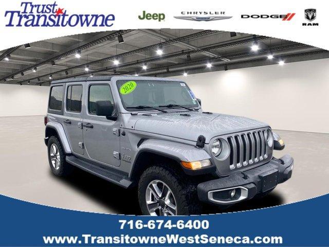 used 2020 Jeep Wrangler Unlimited car, priced at $29,299