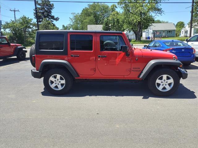 used 2015 Jeep Wrangler Unlimited car, priced at $19,919