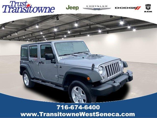 used 2018 Jeep Wrangler JK Unlimited car, priced at $21,959