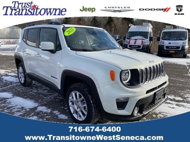 used 2021 Jeep Renegade car, priced at $18,995