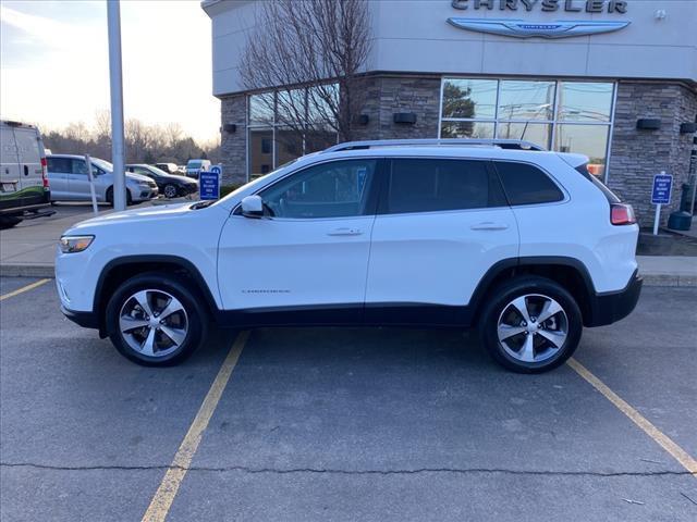 used 2021 Jeep Cherokee car, priced at $26,767