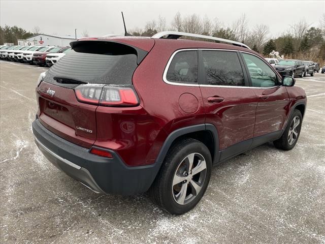 used 2019 Jeep Cherokee car, priced at $19,137