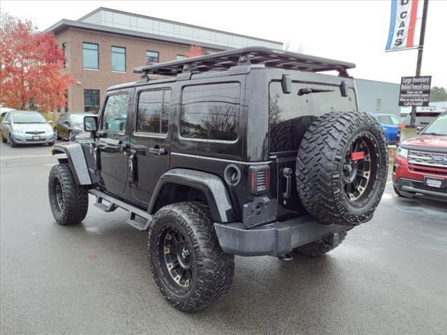 used 2015 Jeep Wrangler Unlimited car, priced at $26,519