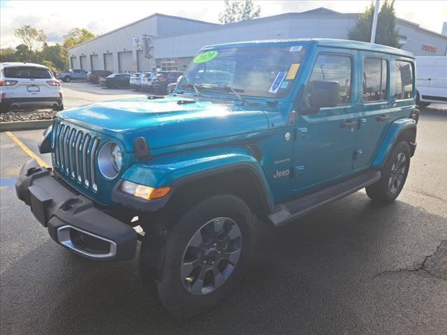 used 2020 Jeep Wrangler Unlimited car, priced at $35,559