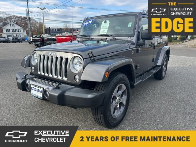 used 2016 Jeep Wrangler Unlimited car, priced at $19,562