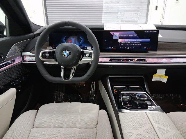 new 2025 BMW 740 car, priced at $116,055