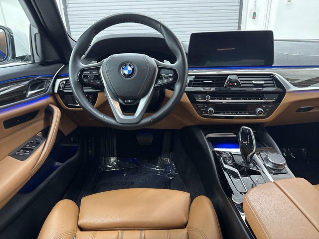 used 2021 BMW 530 car, priced at $31,999