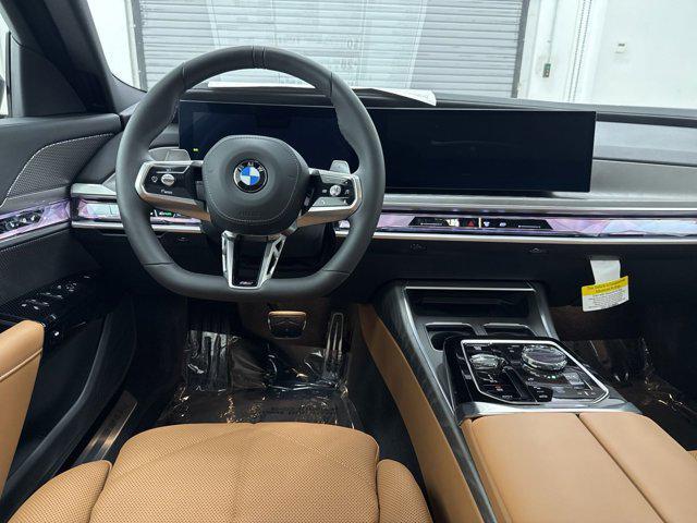 new 2025 BMW 740 car, priced at $101,555