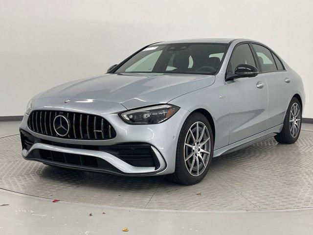 used 2024 Mercedes-Benz AMG C 43 car, priced at $53,999