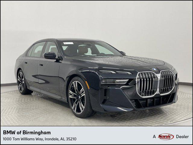 new 2025 BMW 740 car, priced at $102,855