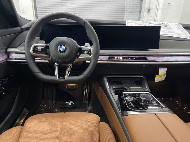 new 2025 BMW 740 car, priced at $102,855