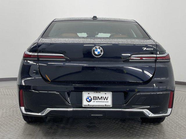 new 2025 BMW 740 car, priced at $102,855