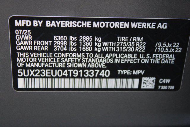 new 2026 BMW X5 car, priced at $85,725