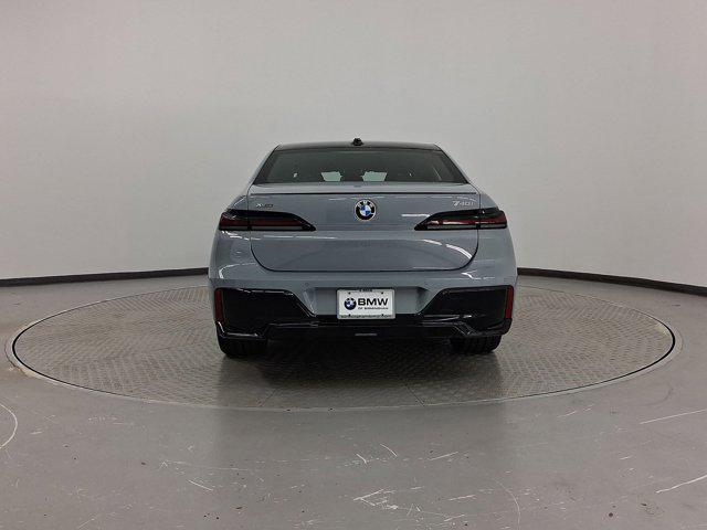 new 2025 BMW 740 car, priced at $107,355