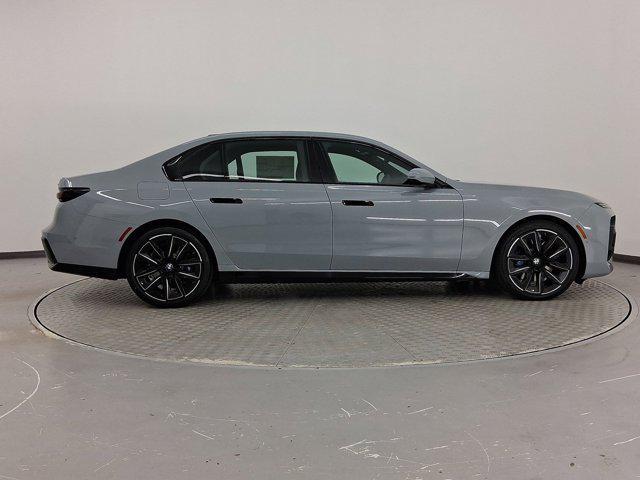 new 2025 BMW 740 car, priced at $107,355