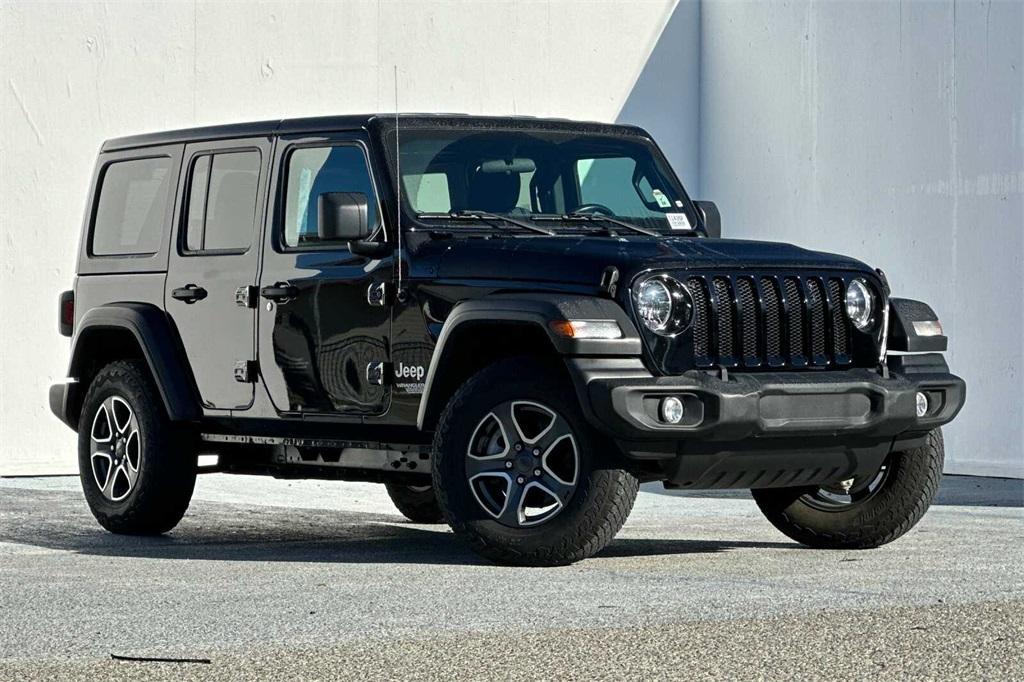 used 2021 Jeep Wrangler Unlimited car, priced at $33,988