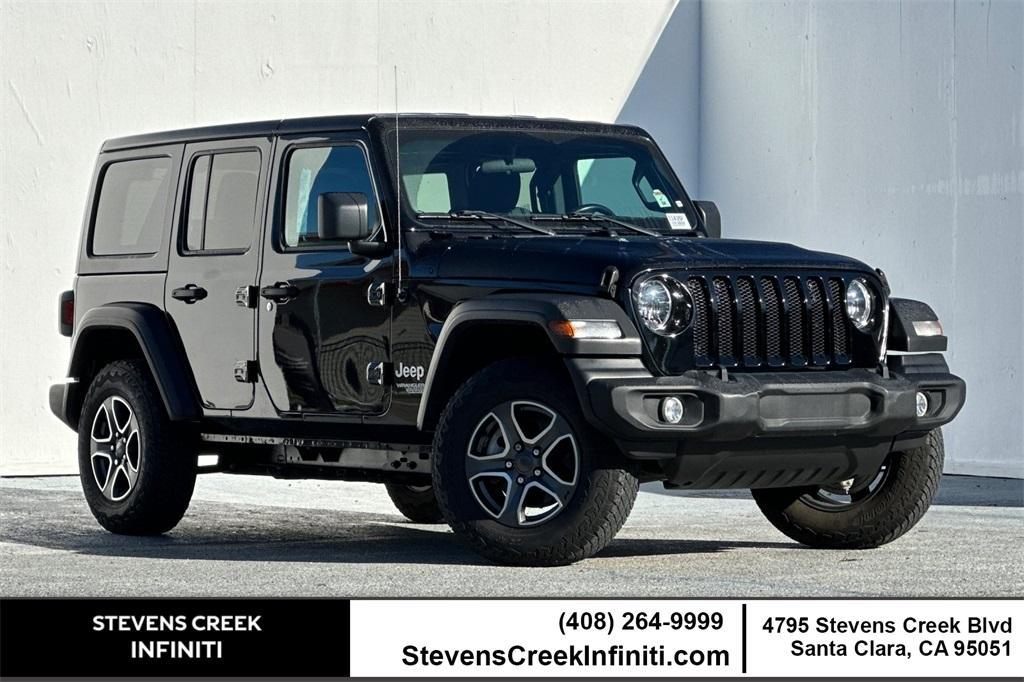 used 2021 Jeep Wrangler Unlimited car, priced at $31,888