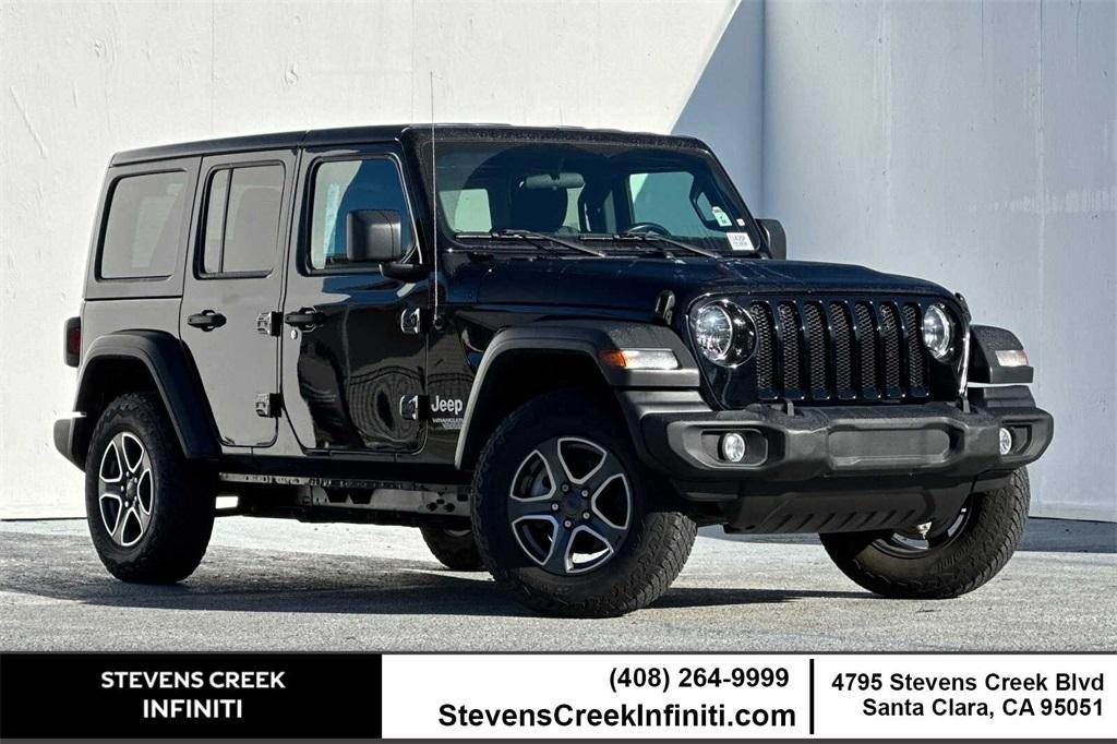 used 2021 Jeep Wrangler Unlimited car, priced at $33,988