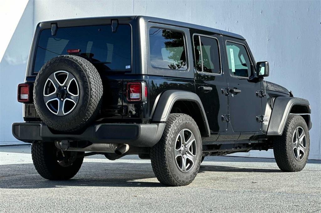 used 2021 Jeep Wrangler Unlimited car, priced at $33,988