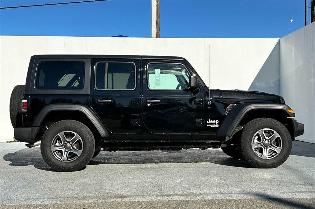 used 2021 Jeep Wrangler Unlimited car, priced at $33,988