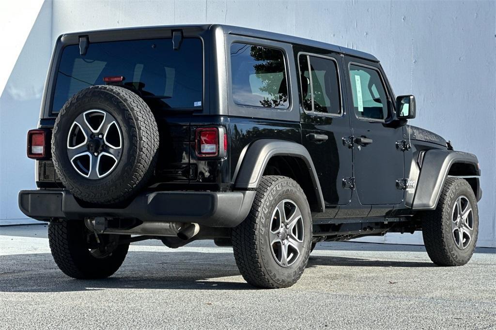 used 2021 Jeep Wrangler Unlimited car, priced at $31,888