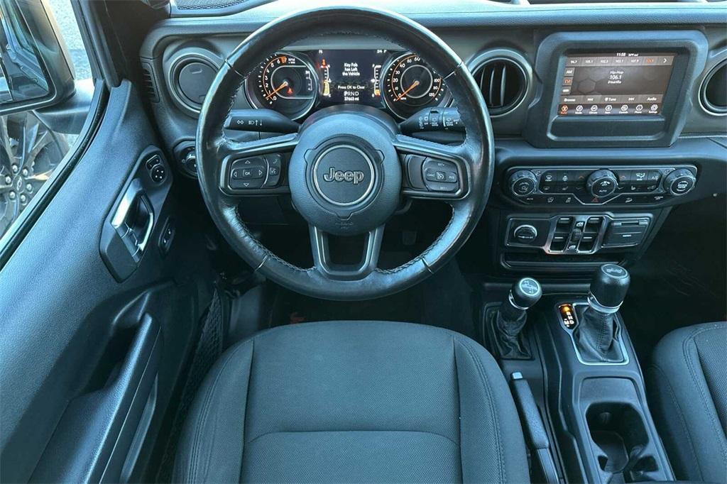 used 2021 Jeep Wrangler Unlimited car, priced at $33,988