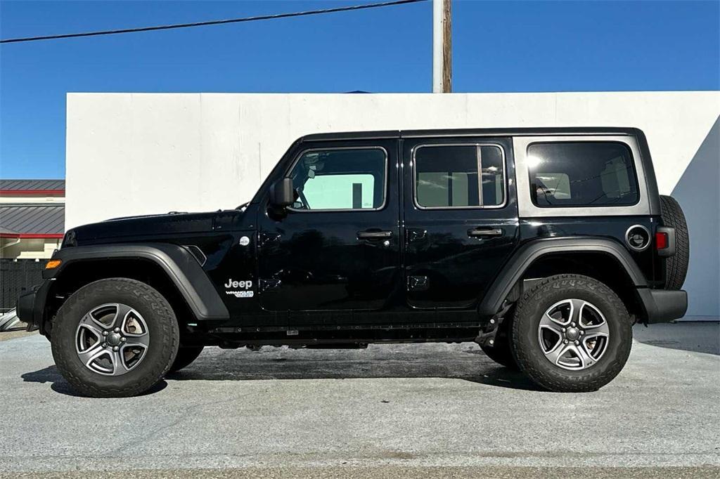 used 2021 Jeep Wrangler Unlimited car, priced at $33,988