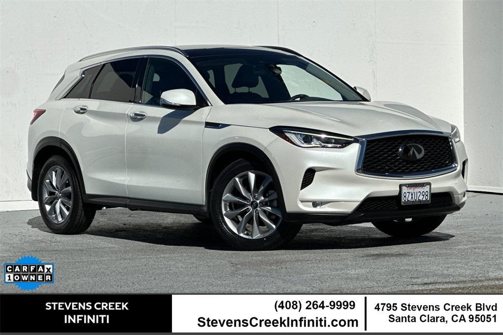 used 2022 INFINITI QX50 car, priced at $26,588