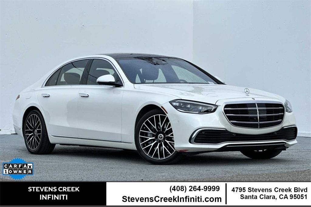 used 2021 Mercedes-Benz S-Class car, priced at $72,588