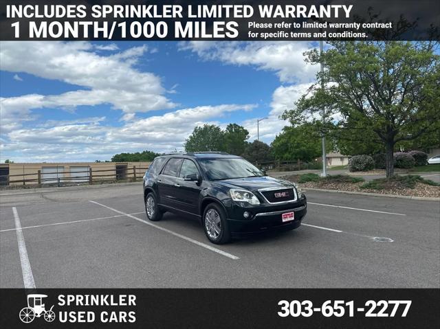 used 2010 GMC Acadia car, priced at $6,998