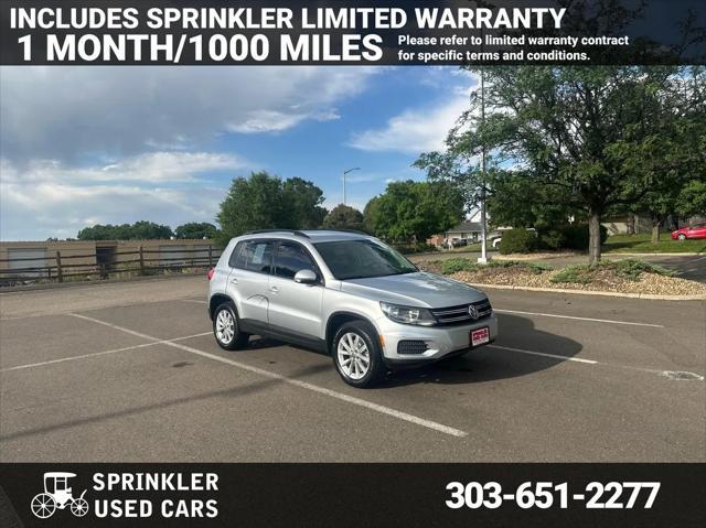 used 2017 Volkswagen Tiguan car, priced at $14,998