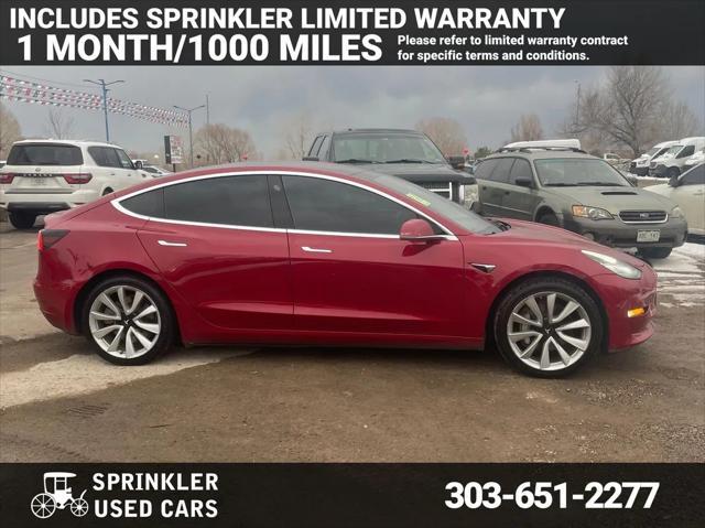 used 2018 Tesla Model 3 car, priced at $19,998