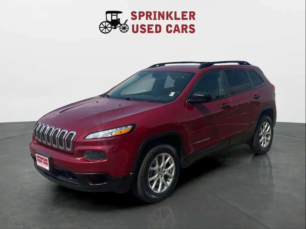 used 2016 Jeep Cherokee car, priced at $9,498