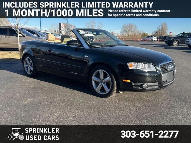 used 2008 Audi A4 car, priced at $7,998