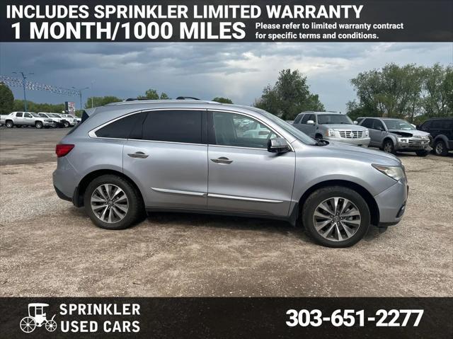 used 2016 Acura MDX car, priced at $14,998