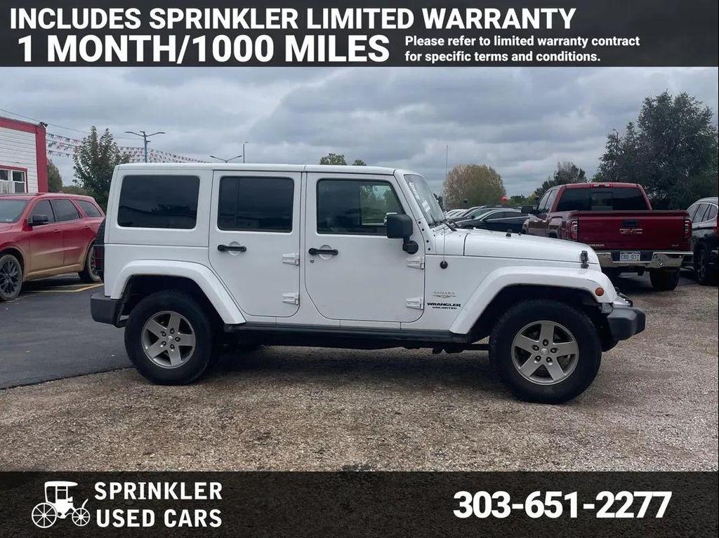 used 2012 Jeep Wrangler Unlimited car, priced at $15,998