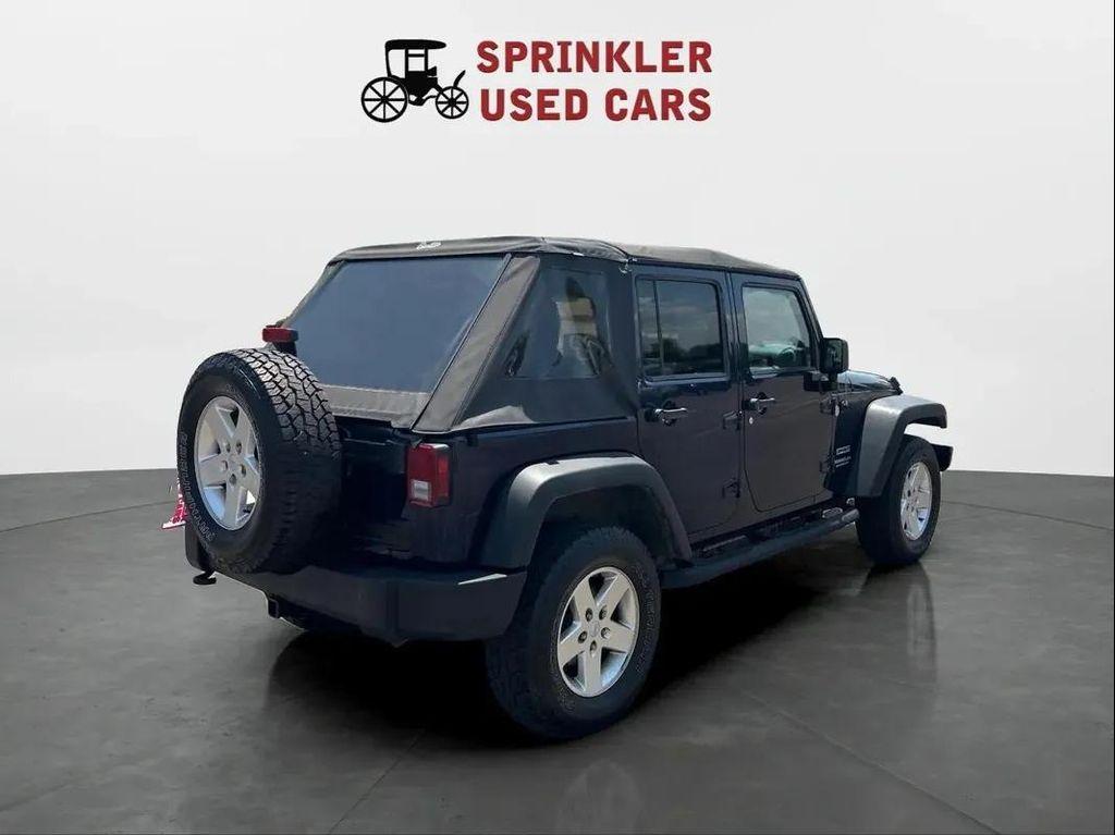 used 2013 Jeep Wrangler Unlimited car, priced at $10,498