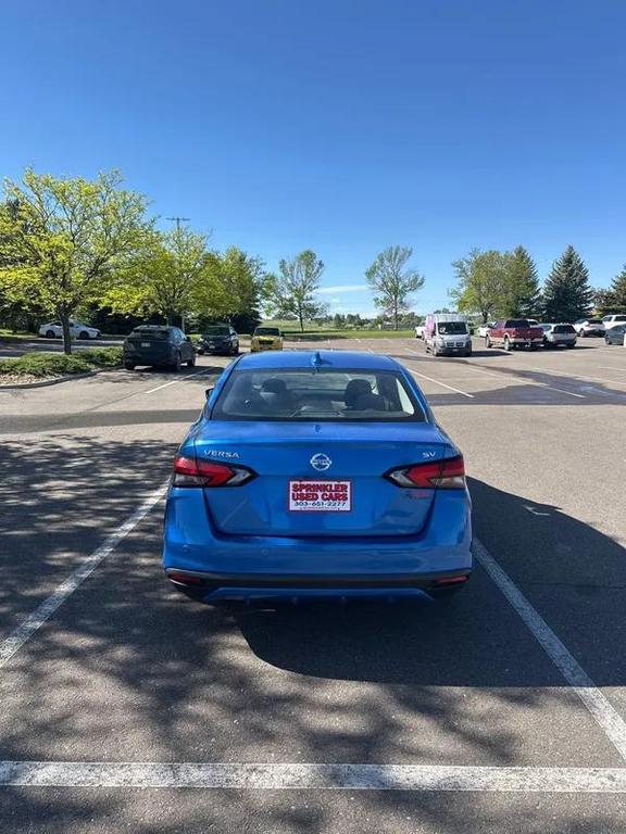 used 2021 Nissan Versa car, priced at $14,998